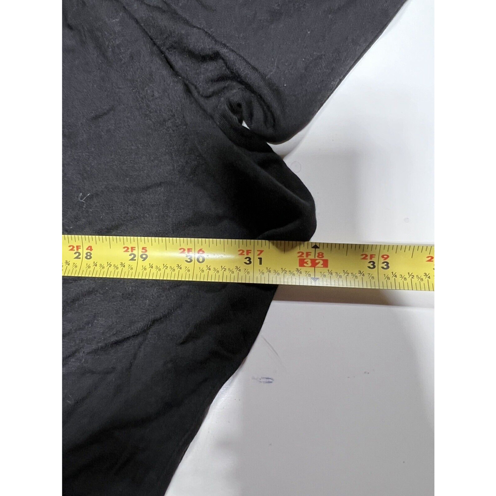 Lock & Love® Black Stretchy Pullover V-Neck Kimono Sleeve Top - Size XXL New - Picture 5 of 9